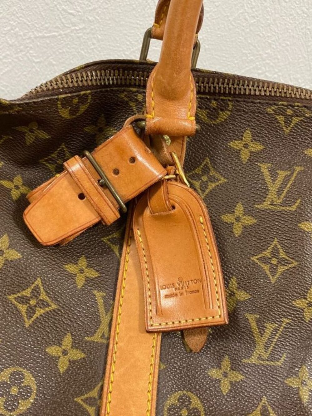 Louis Vuitton Keepall 55 Monogram Boston Bag Brown - Picture 10 of 16